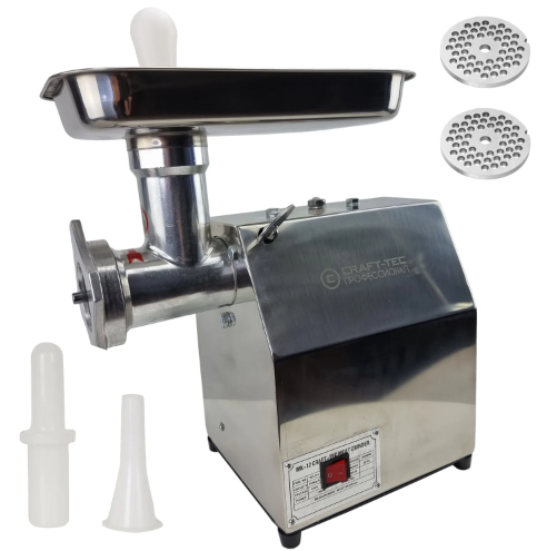 Masina de tocat carne, profesionala, MK-12, 850W, 150 Kg/h, Inox
