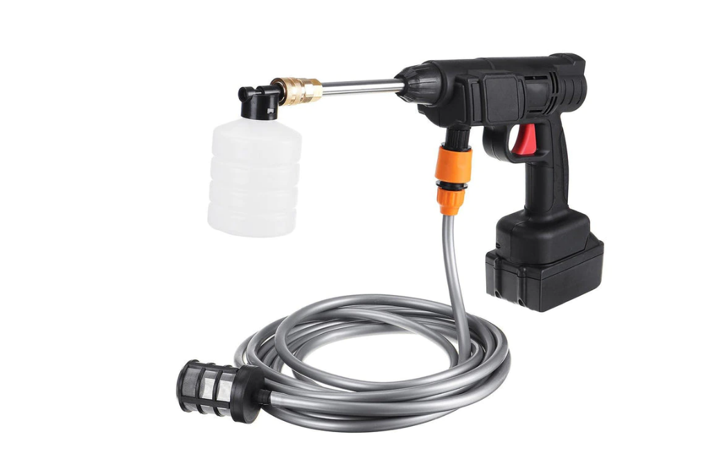 Aparat de spalat electric cu presiune puternica, 2 acumulator 48V, 8L/min, 30 Bari