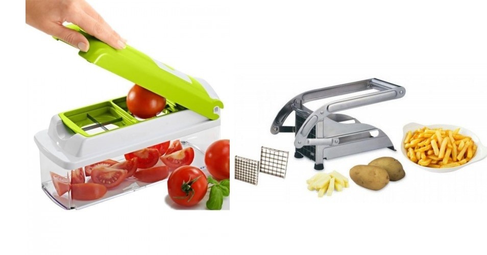 Razatoare multifunctionala + Feliator cartofi INOX