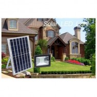 Proiector LED SMD 60 W cu panou solar IP66