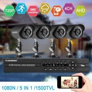 Kit supraveghere 4 camere CCTV Ahd
