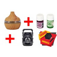 PROMOTIE IMBATABILA! Umidificator aromaterapie + ULEI 10ML AROMATERAPIE + Boxa Portabila + Umbrela Cadou, TOTUL LA DOAR 99.90 LEI!